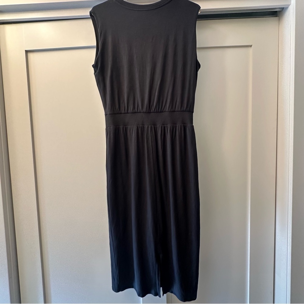 Athleta Santorini Cinch Dress in Black size Medium - Picture 10 of 14